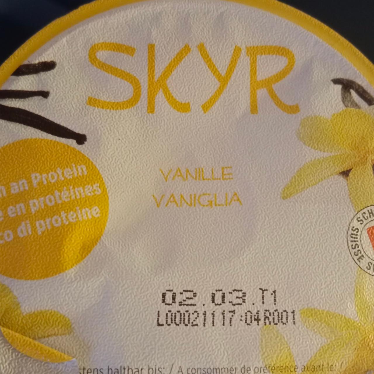 Fotografie - Skyr vanile dener