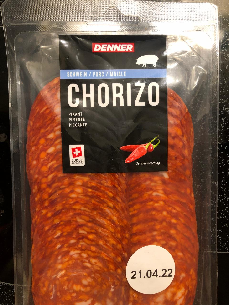 Fotografie - Chorizo pikant DENNER