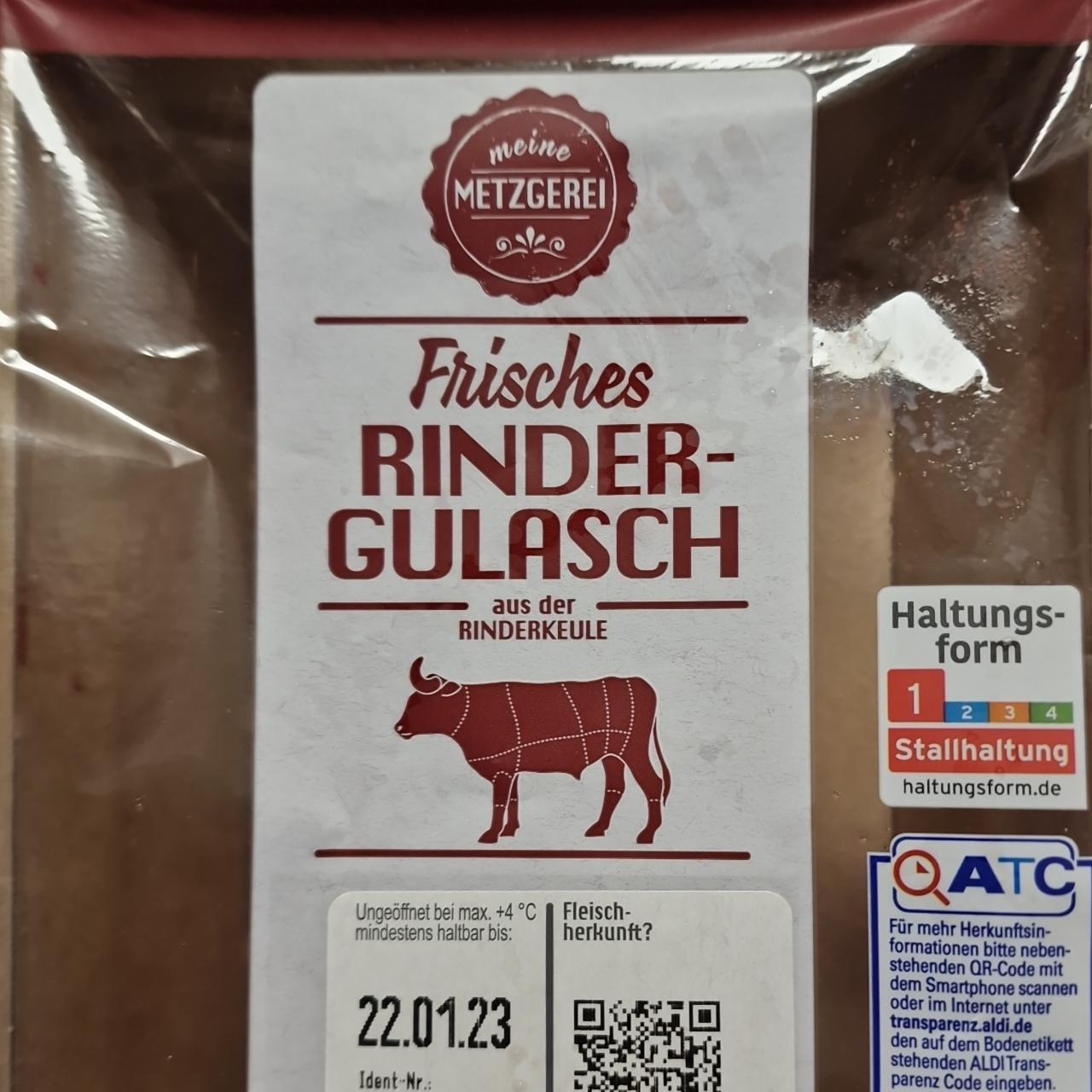 Fotografie - Frishes rinder gulash Meine Metzgerei