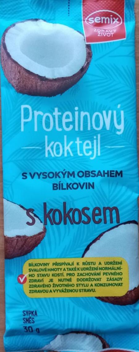 Fotografie - Proteinový koktejl s kokosem Semix