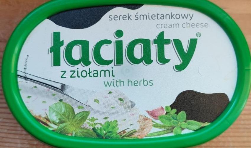 Fotografie - Serek smietankowy Laciaty z ziolami Mlekpol