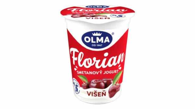 Fotografie - Florian smotanový jogurt višňa Olma