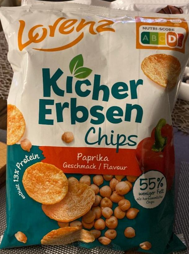 Fotografie - Kicher Erbsen Chips Paprika Lorenz