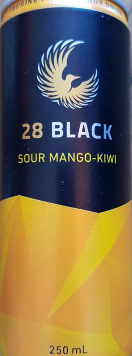 Fotografie - 28 black sour mango-kiwi energy drink