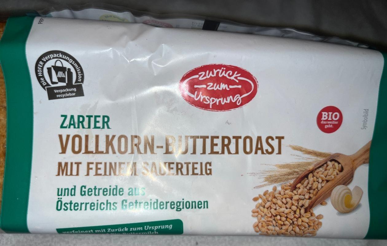 Fotografie - Zurück zum Ursprung zarter vollkorn buttertoast