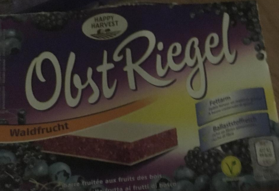 Fotografie - obst riegel waldfrucht