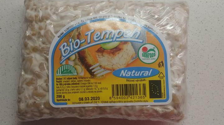 Fotografie - Bio Tempeh natural