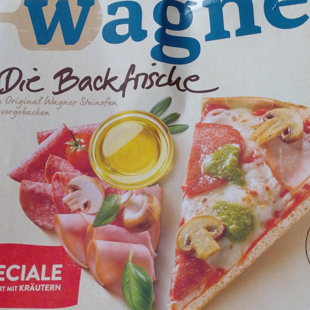Fotografie - Pizza Die Backfrische Speciale Original Wagner