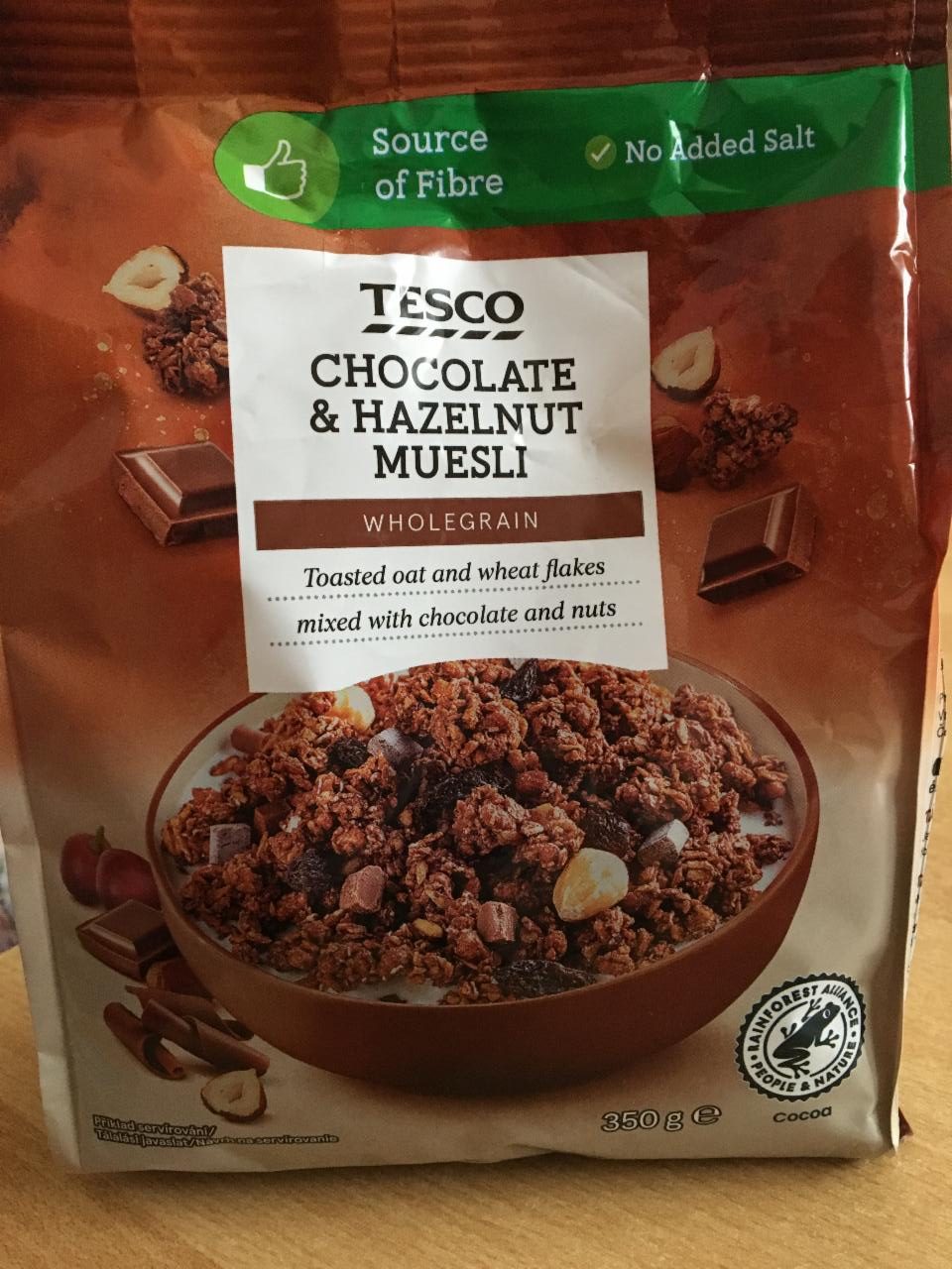 Fotografie - Chocolate & Hazelnut Muesli Tesco