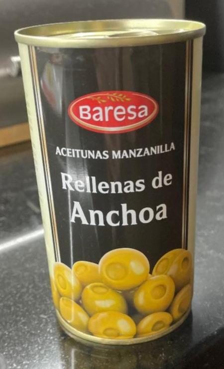 Fotografie - olivy rellenas de anchoa