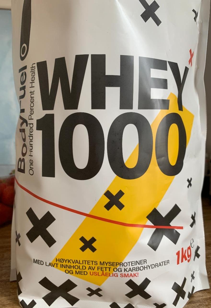 Fotografie - Whey 1000 chocolate cookie BodyFuel