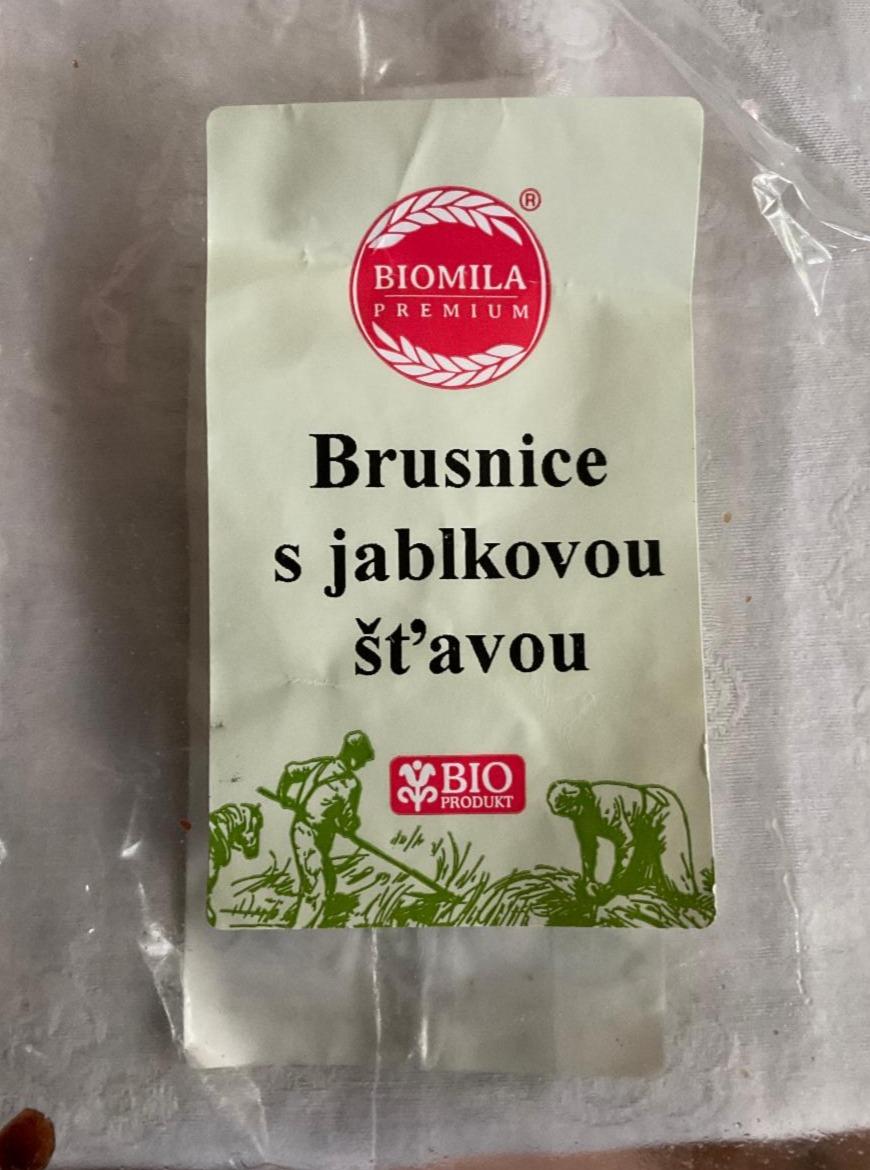 Fotografie - Brusnice s jablkovou šťavou Biomila