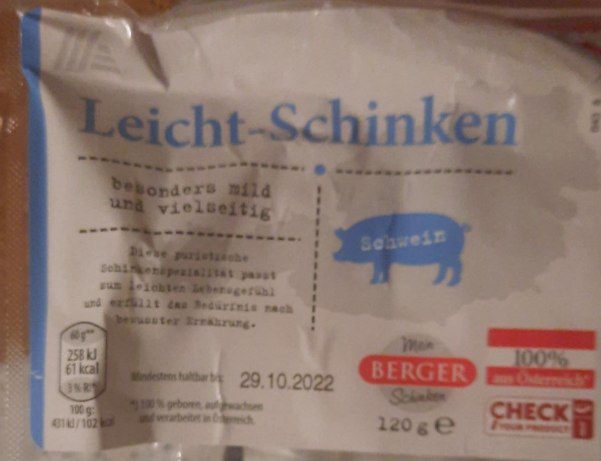 Fotografie - Leicht - Schinken Mein Berger Schinken