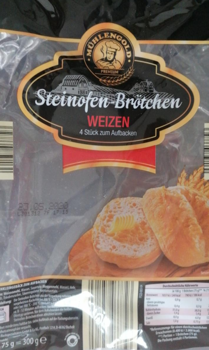 Fotografie - Steinofen-brotchen weizen