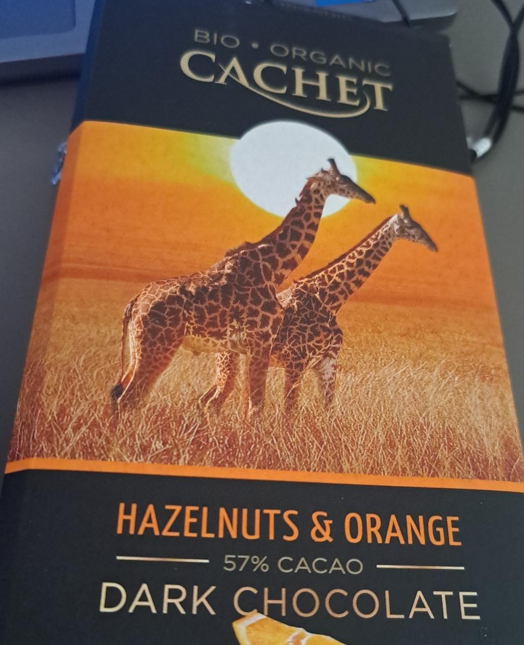 Fotografie - Hazelnuts & Orange Dark Chocolate Cachet