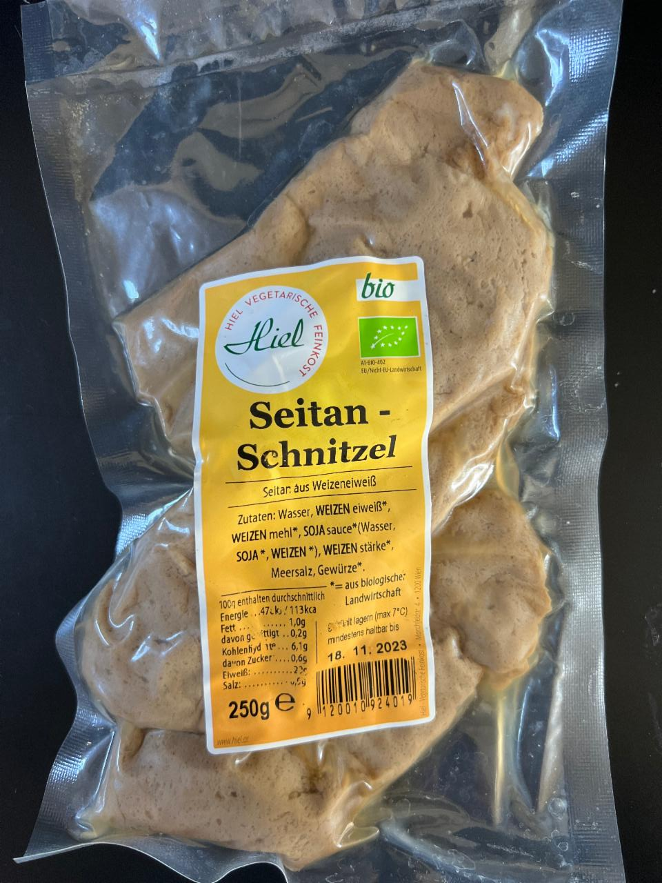 Fotografie - Seitan-Schnitzel Hiel