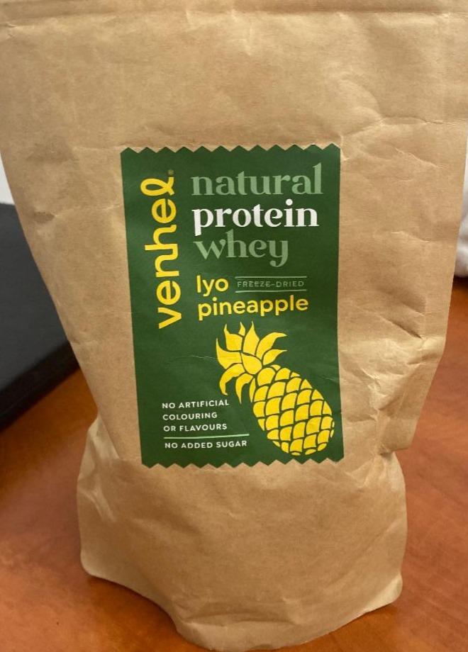 Fotografie - Venhel Natural protein whey pineapple