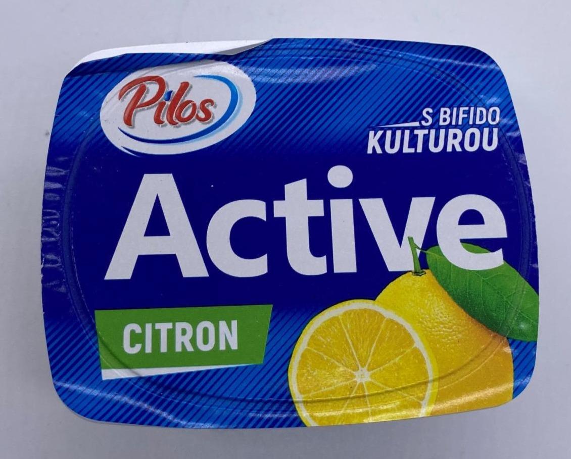 Fotografie - Jogurt active citrónový