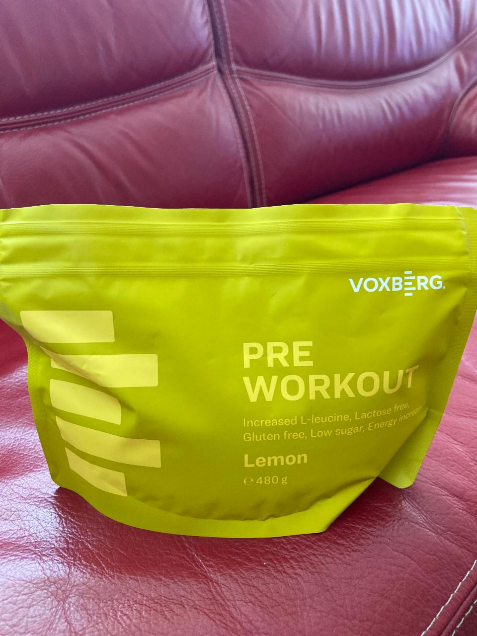 Fotografie - voxberg pre workout lemon