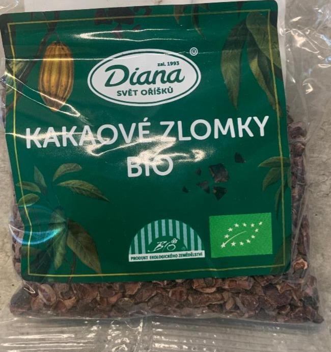 Fotografie - Bio Kakaové zlomky Diana Svět oříšků