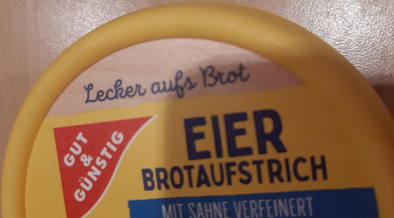 Fotografie - eier brotaufstrich