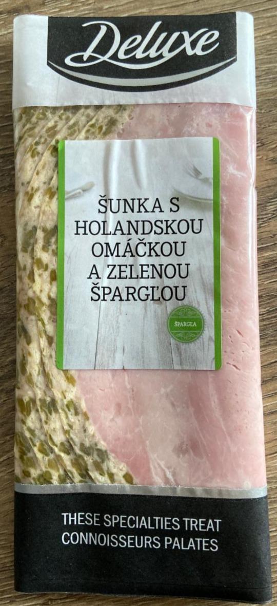 Fotografie - Šunka s holandskou omáčkou a zelenou špargľou Deluxe