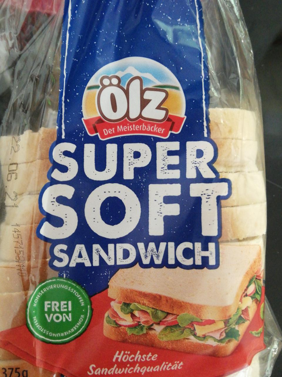 Fotografie - Super soft sandwich Ölz weizenbrot
