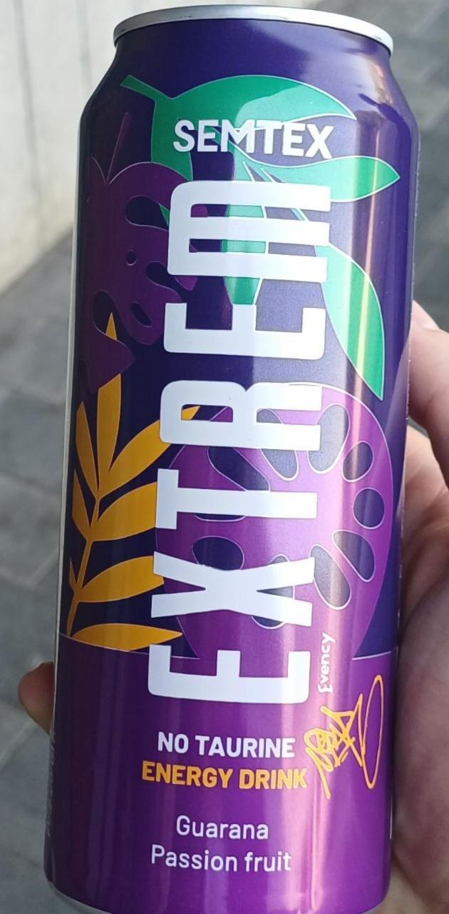 Fotografie - Extrem Energy Drink Guarana Passion Fruit Semtex