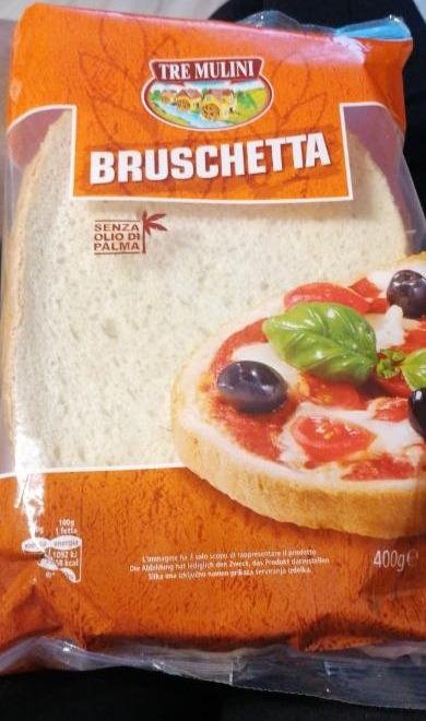 Fotografie - Bruschetta biely chlieb s olivovým olejom