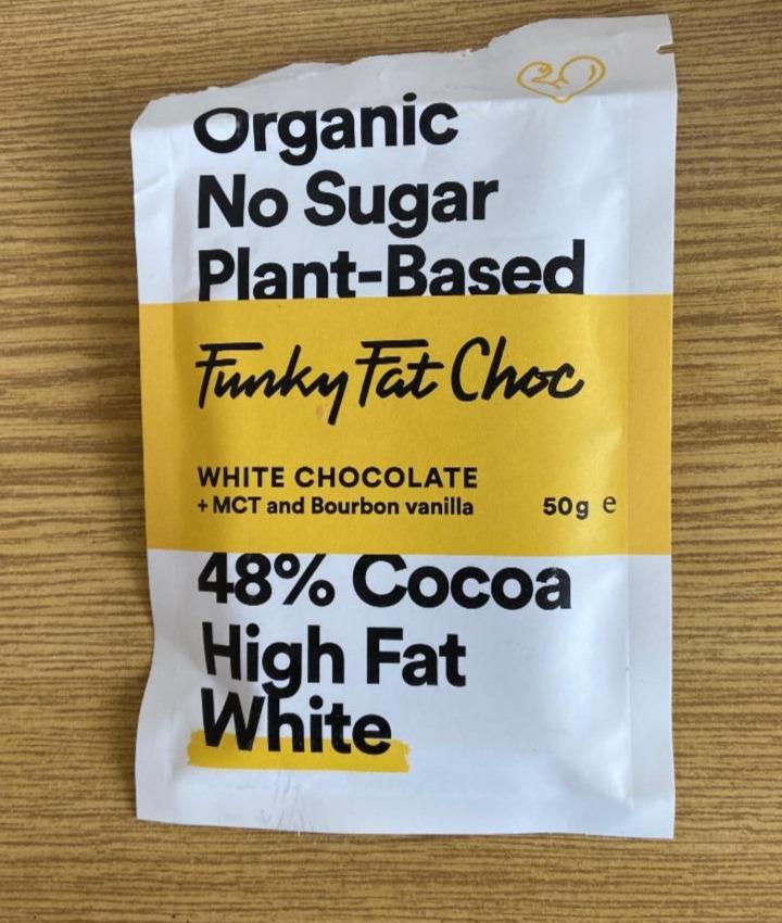 Fotografie - funky fat choc white chocolate
