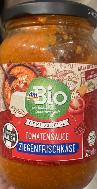 Fotografie - Tomatensauce Ziegenfrischkäse dmBio