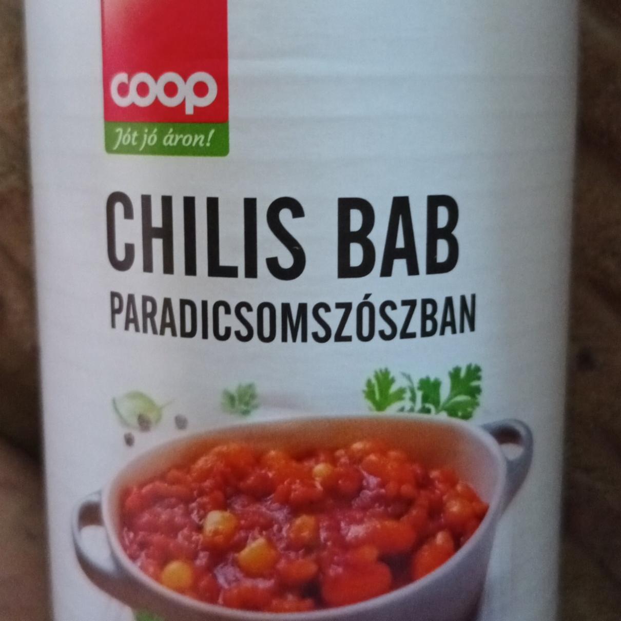 Fotografie - Chilis bab paradicsomszószban coop