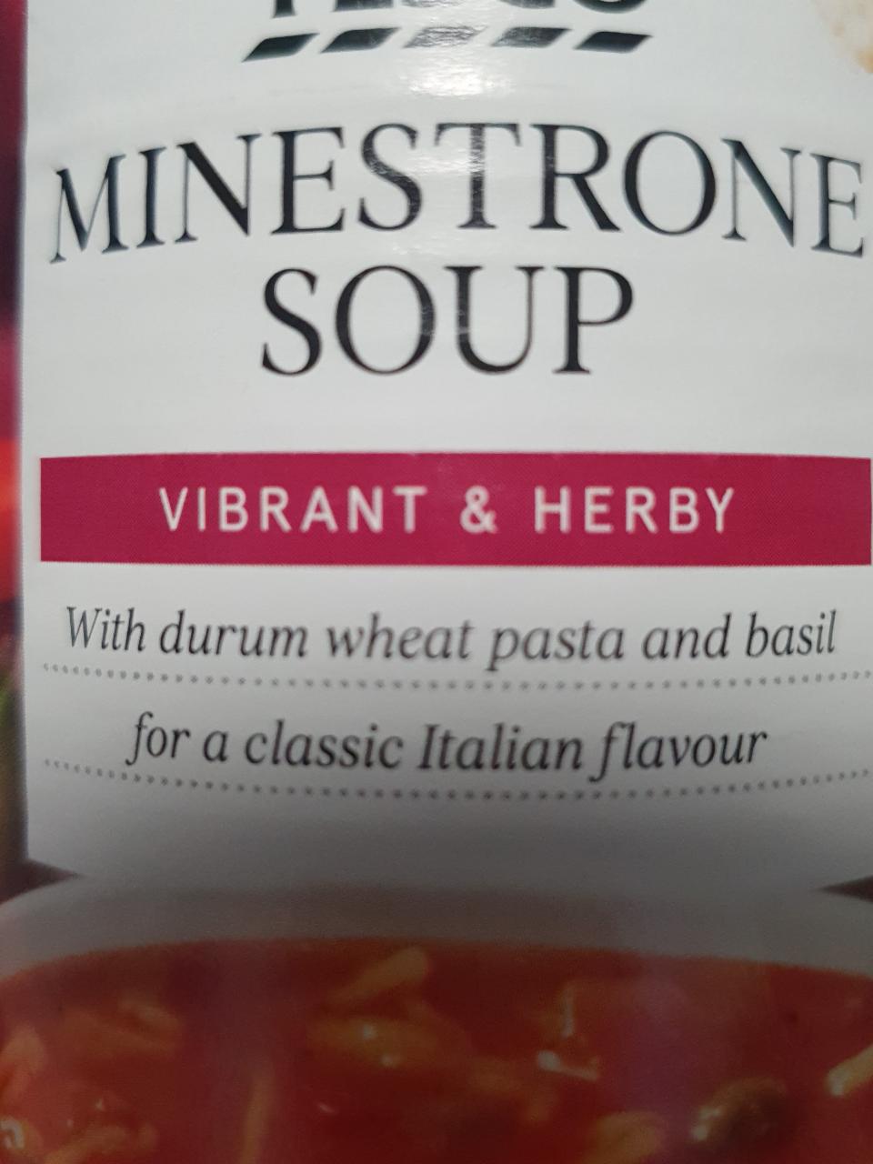 Fotografie - minestrone soup tesco