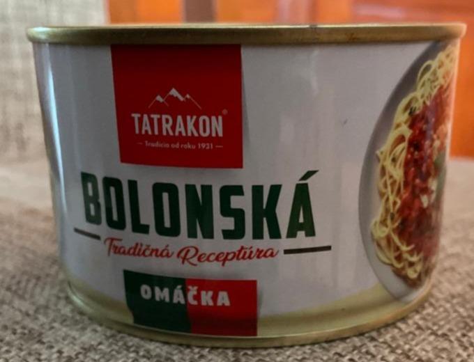 Fotografie - Bolonská omáčka Tradičná Receptúra Tatrakon