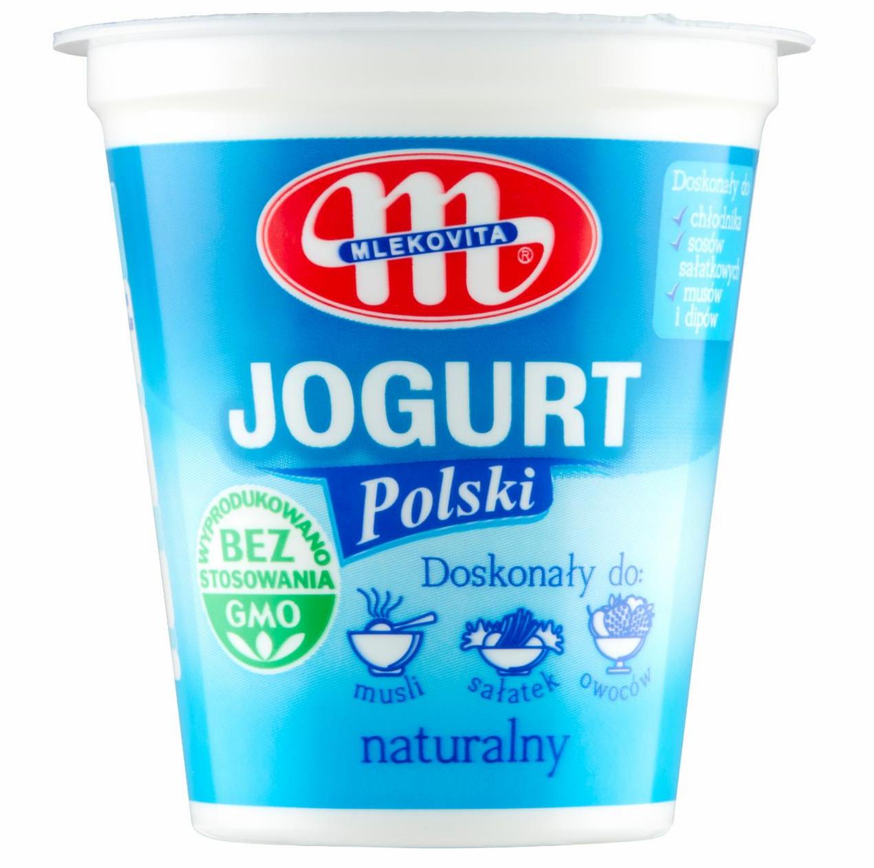 Fotografie - jogurt naturalny polski Mlekovita