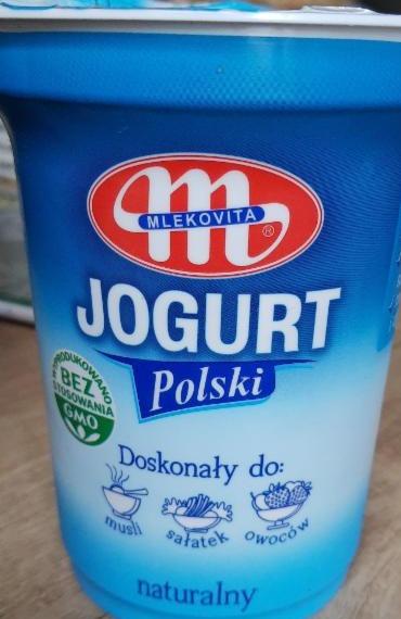 Fotografie - jogurt naturalny polski Mlekovita