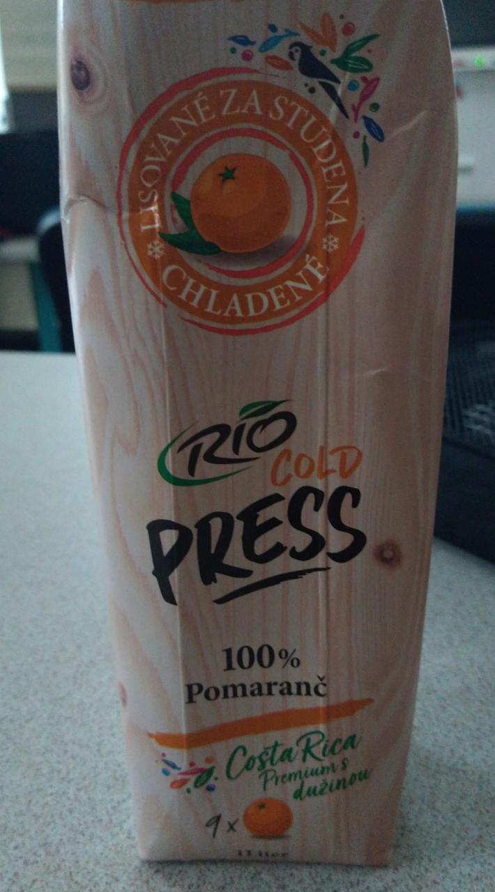 Fotografie - Rio cold press 100% pomaranč