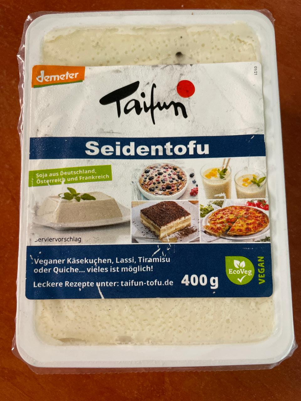 Fotografie - Seidentofu Taifun