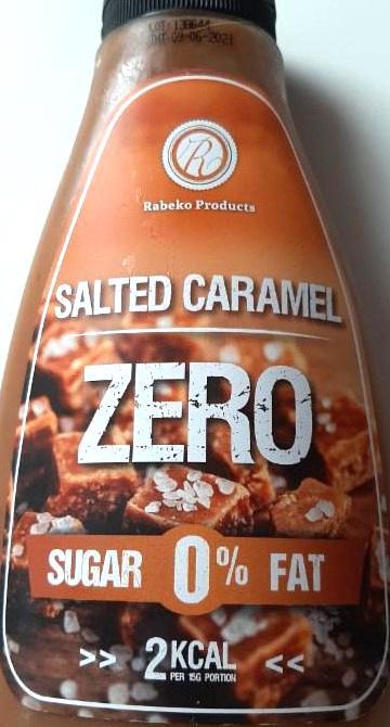 Fotografie - Salted caramel zero Rabeko