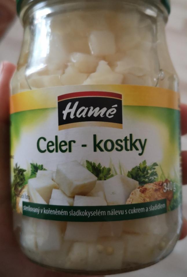 Fotografie - Celer - kostky Hamé