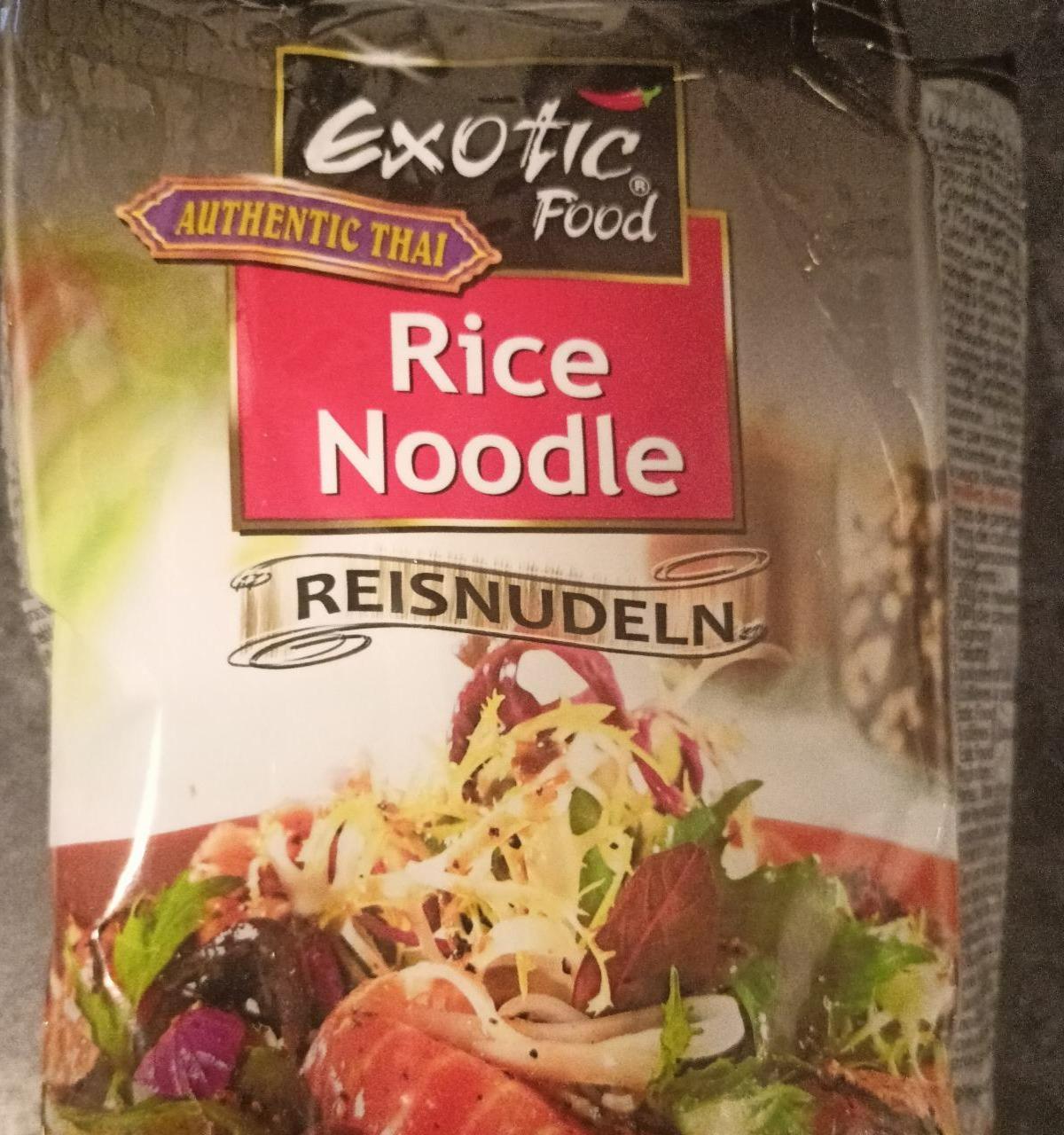 Fotografie - Rice Noodle Reisnudeln Exotic Food