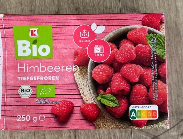 Fotografie - Himbeeren tiefgefroren K-Bio