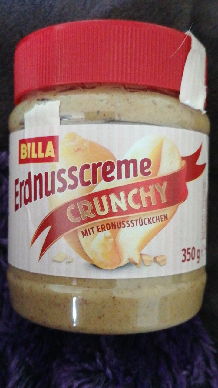 Fotografie - Erdnusscreme crunchy Billa