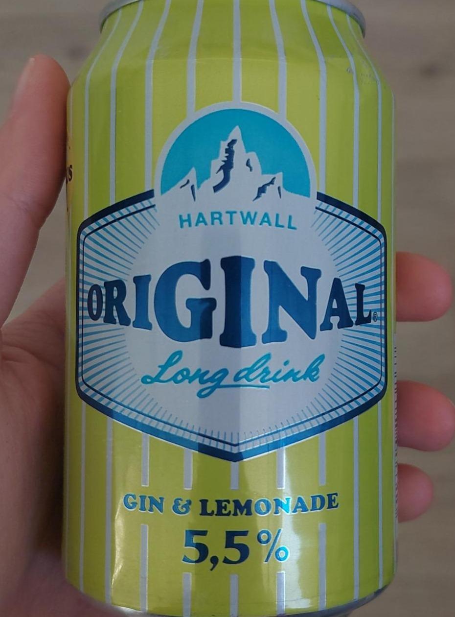 Fotografie - Original Long drink Gin & Lemonade 5,5% Hartwall