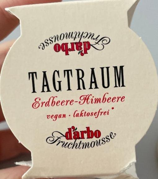 Fotografie - Fruchtmousse Tagtraum Erdbeere-Himbeere d'arbo