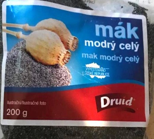 Fotografie - Mak modrý celý Druid