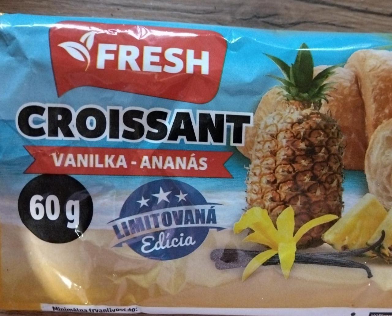 Fotografie - Croissant Vanilka-ananás Fresh
