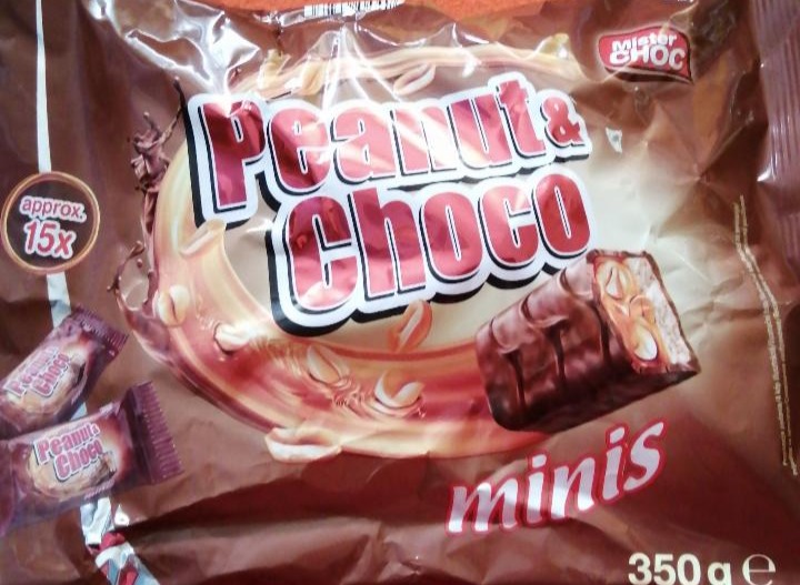 Fotografie - Peanut & choco minis Mister Choc