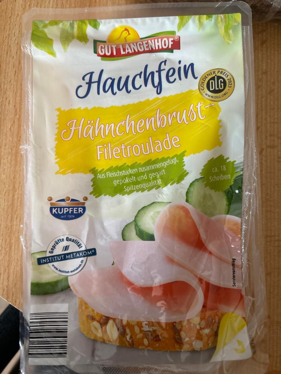 Fotografie - Hähnchenbrust-Filetroulade Gut Langenhof