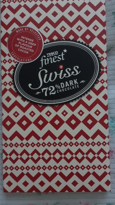 Fotografie - Swiss tesco dark 72%